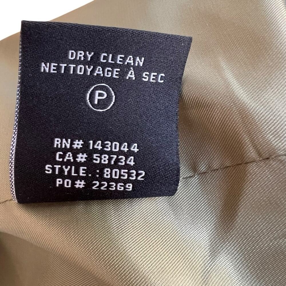 7 for All Mankind Cropped Blazer Sage Green Size Small - Picture 7 of 7